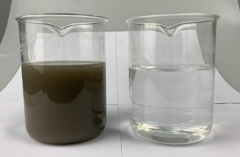 武漢鋼實鋼福材新型產(chǎn)品科技有限公司洗缸廢水處理效果